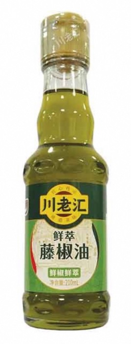 Huile de Poivre Vert du Sichuan 210ml/Bouteille