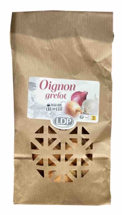 Oignon Grelot Jaune Calibre 20/30 mm Catégorie 1 France 500g/Sachet