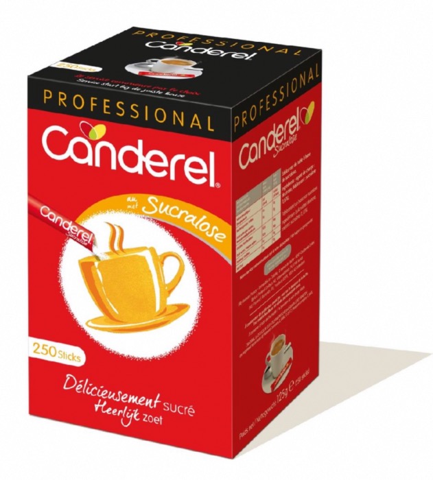 Canderel 100% Sucralose 250 Sticks/Boite