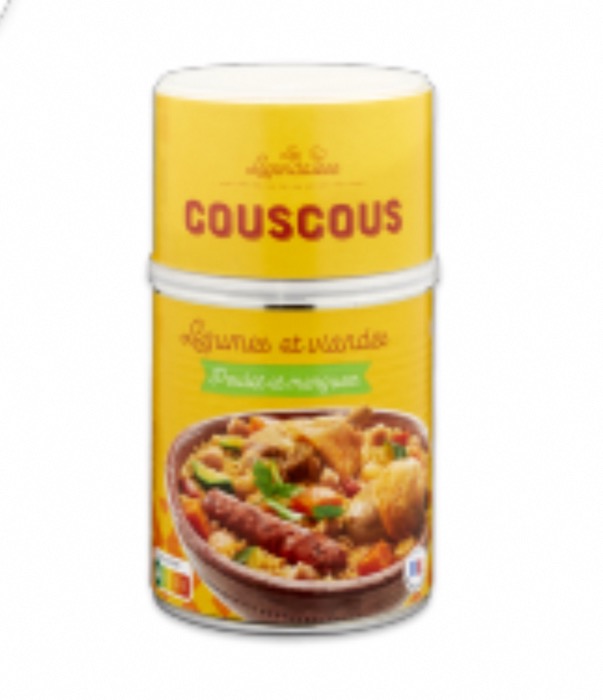 Couscous en Conserve 980g/Boite