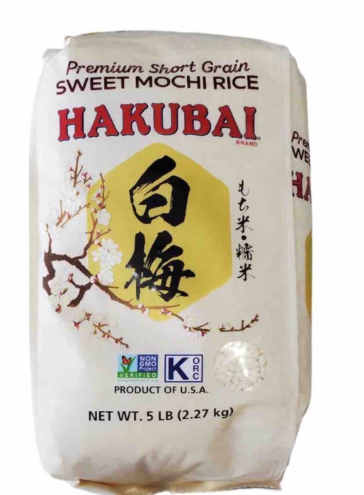 Riz Mochi Sucré HAKUBAI 2,27kg/Sac