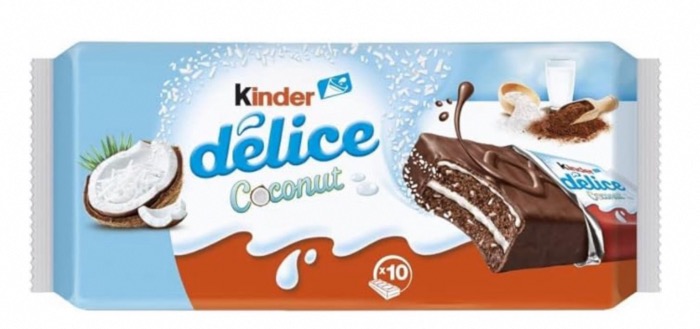 Kinder Délice Coconut 10 x 37g/Sachet