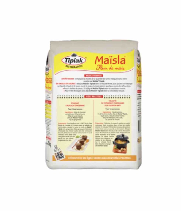 Maïsla Sans Gluten Tipiak 5kg/Sac