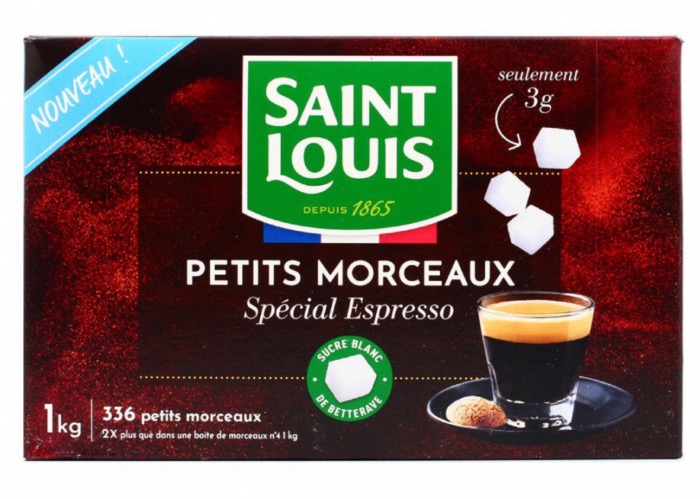 SAINT LOUIS Sucre Spécial Espresso 1kg/Boite