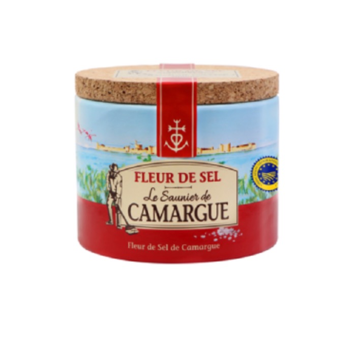  Le Saunier De Camargue Fleur de Sel 125g/Boite