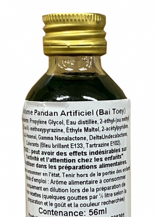 Essence Artificiel Pandan de Thaïland 56ml/Bouteille