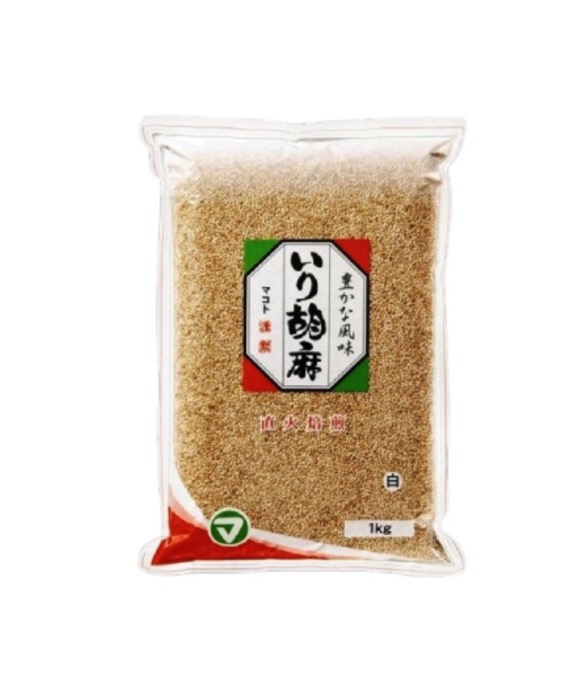 Sésame Blanc Grillé MAKOTO Japon 1kg/Sachet