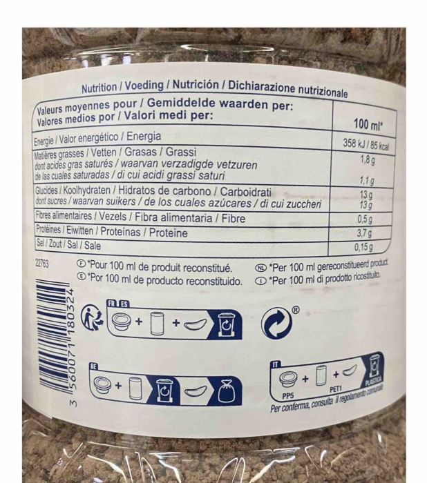 Cacao Granulé 800g/Boite