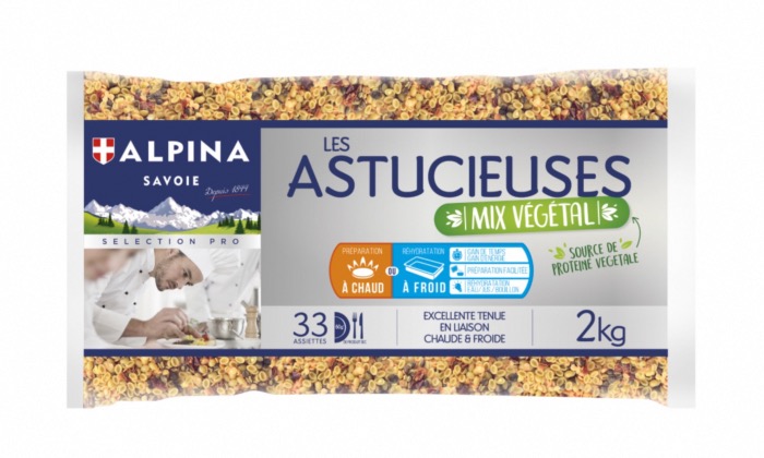 Mix Cœur de Blé Lentilles Corail et Vertes Alpina Savoie 2kg/Sac