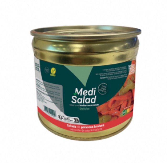 Salade Mix Poivrons Braisés 1,75kg/Boite