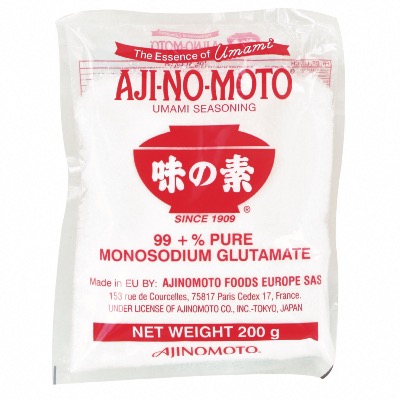 Glutamate monosodique pur - Assaisonnement Umami - Marque Ajinomoto - 200G