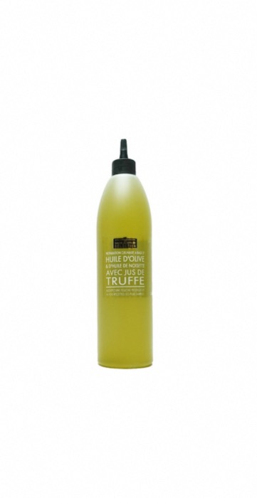 Huile d'Olive et de Noisette au Jus de Truffe Blanche 500ml/Bouteille