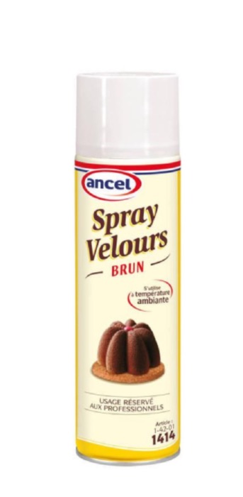 Ancel Spray Velours Brun 500ml/Bombe