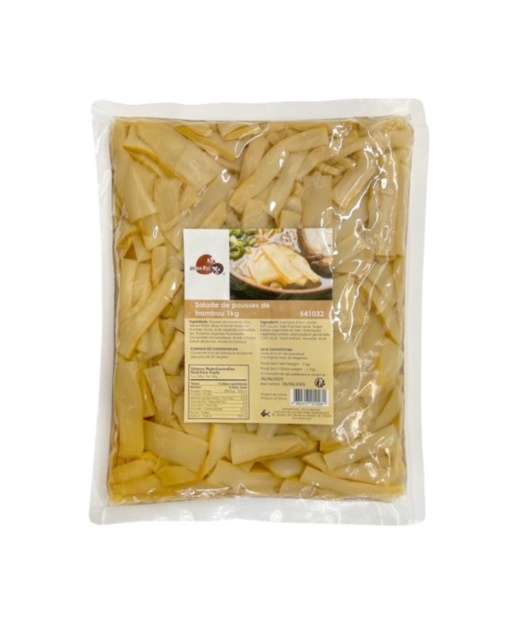 Lamelles de Bambou Mariné 1kg/Sachet