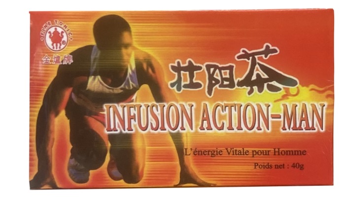 Infusion Action-Man 40g (20 sachets x 2g)/Boite