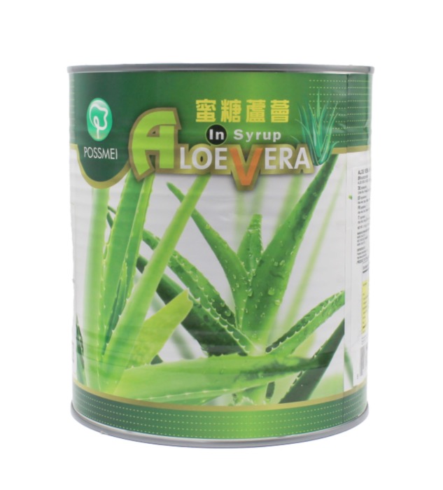 Pulpes d'Aloe Vera au Sirop 3,1kg/Canette