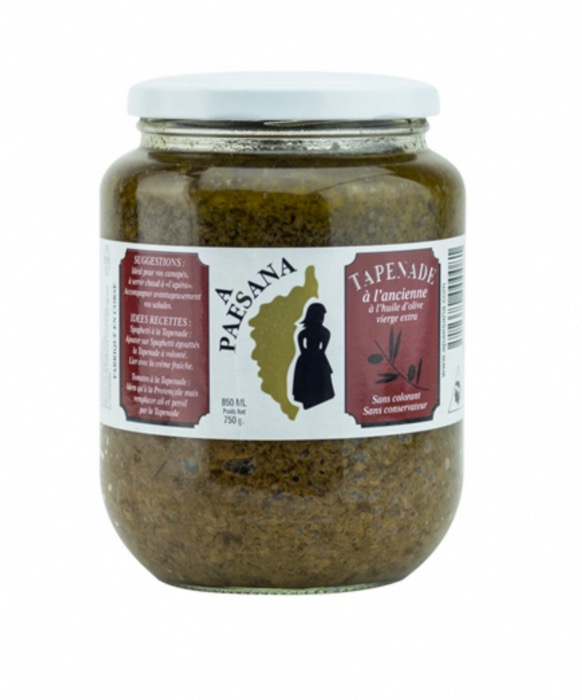 Tapenade Noire A. Paesana 750g/Pot