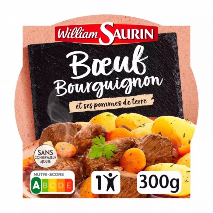 Boeuf Bourguignon William Saurin 300g/Boite