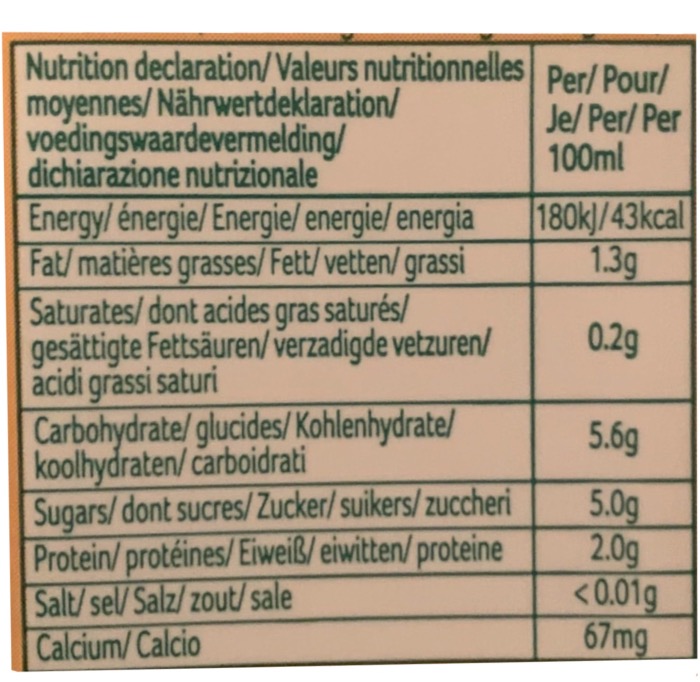 Boisson au Soja YEO'S 1L/Brique