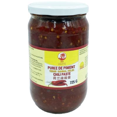 Purée de piment "Sambal Oelek" (chilli paste) 725G/Pot