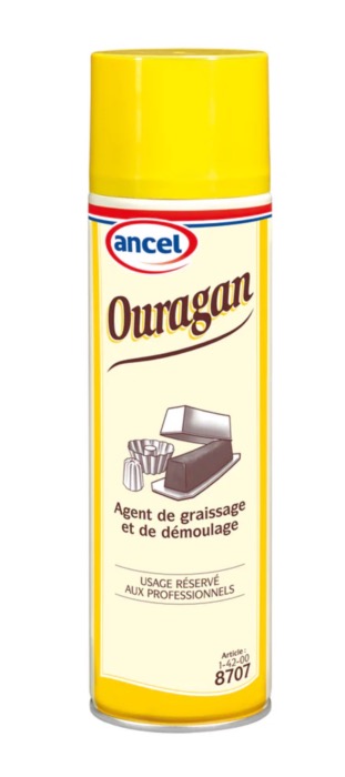 Ancel Agent de Graissage et de Démoulage Ouragan 500ml/Bombe