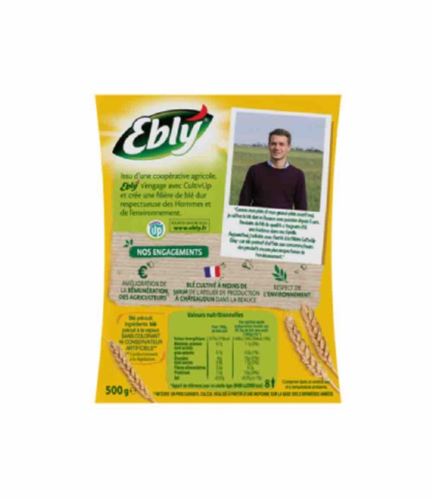 Blé Gourmand Cuisson 10 minutes ELBY 500g/Boite