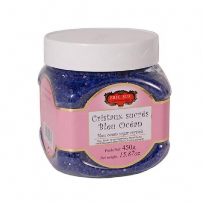 Cristaux Surcés Bleu Océan 450g/Pot