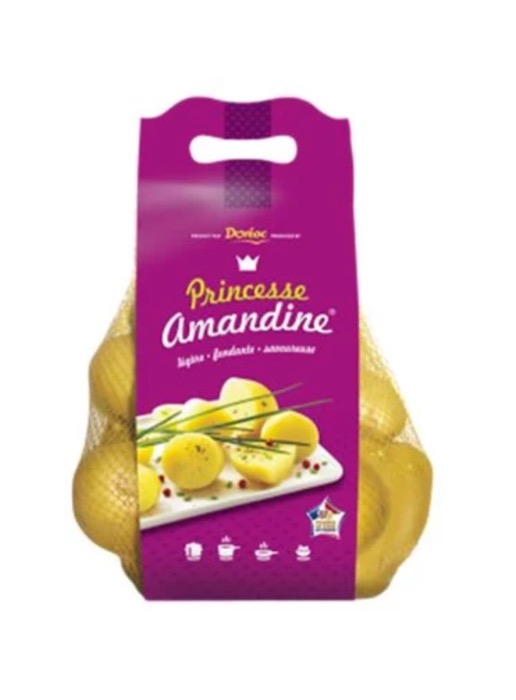 Pomme de Terre Amandine calibre 35/55 mm 2,5kg/Filet