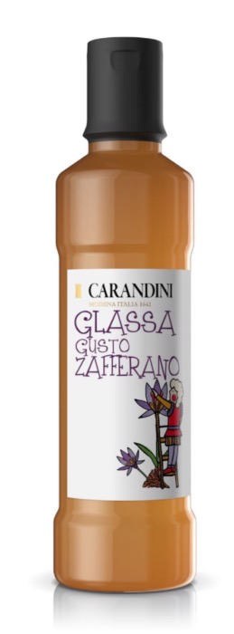 Carandini Crème de Vinaigre Balsamique au Safran 250ml/Bouteille