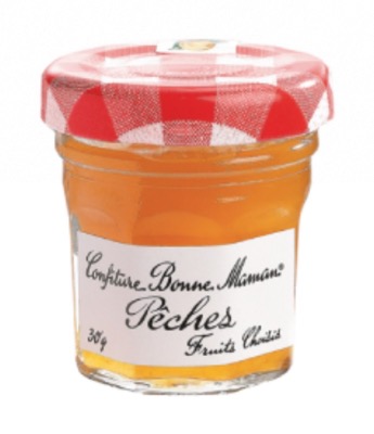 Confiture de Pêche Bonne Maman 30g/Pot