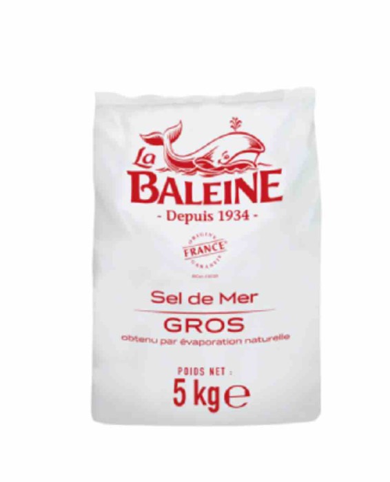 La Baleine Gros Sel de Mer 5kg/Sac