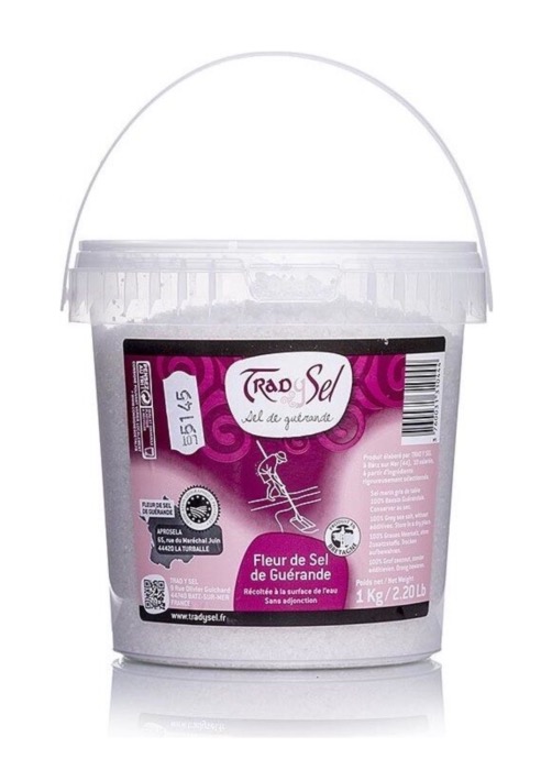 Trad Y Sel Fleur de Sel de Guérande 1kg/Seau