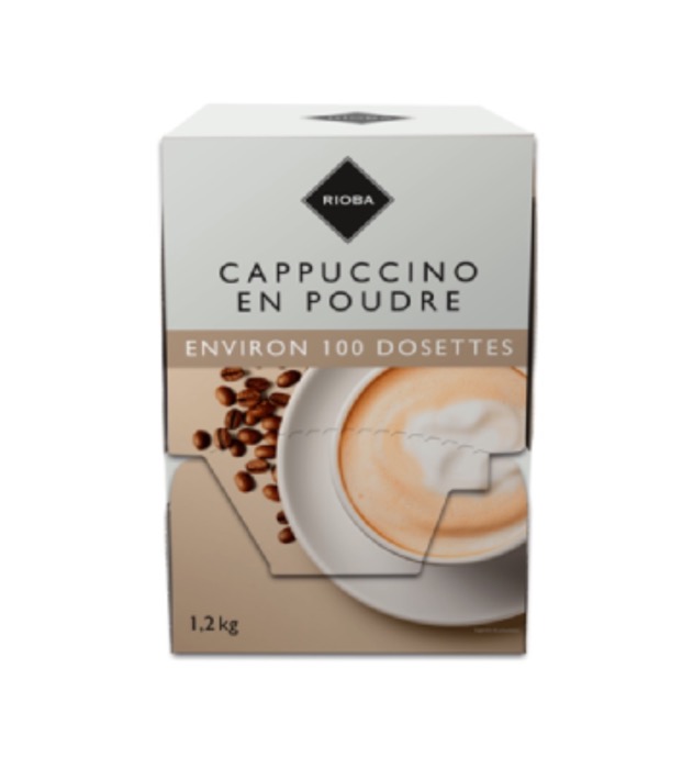 RIOBA Café Dosette Cappuccino 100 x 12g/Boite