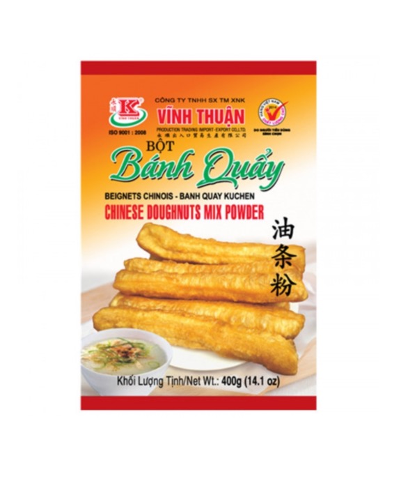 Farine de Préparation pour Beignets Chinois  (Bot Banh Quay) 400g/Sachet 