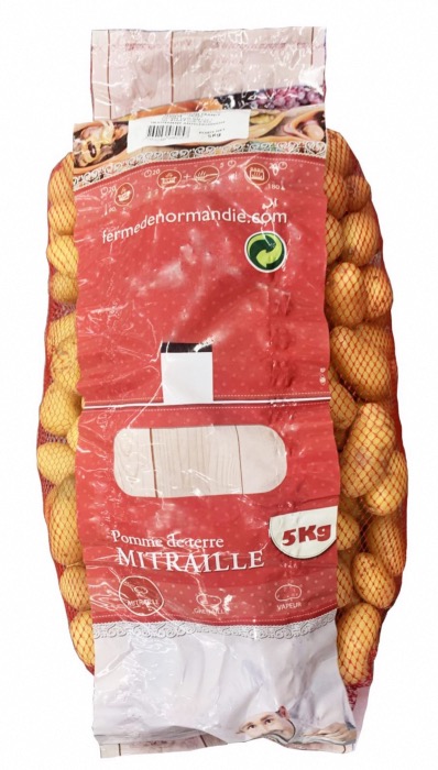 Pomme de Terre Grenaille Mitraille Filet 5kg Catégorie 1 France