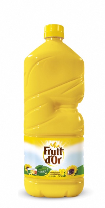 Huile Fruit d'Or 3L/Bouteilles