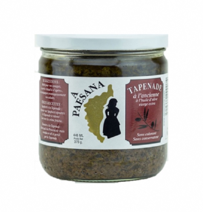 Tapenade Noire A. Paesana 370g/Pot