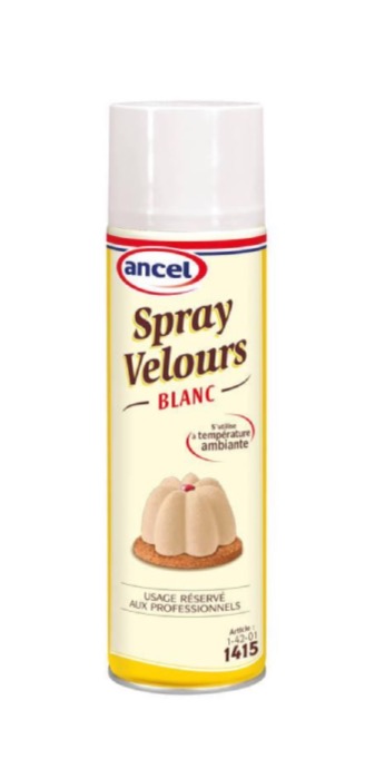 Ancel Spray Velours Blanc 500ml/Bombe 