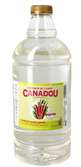 Canadou Sirop de Sucre de Canne 2L/Bouteille