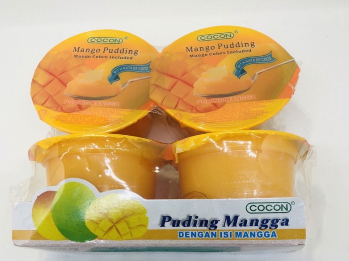 Gelée Nata Coco Mangue, Pudding de Mangue 236g/Pots