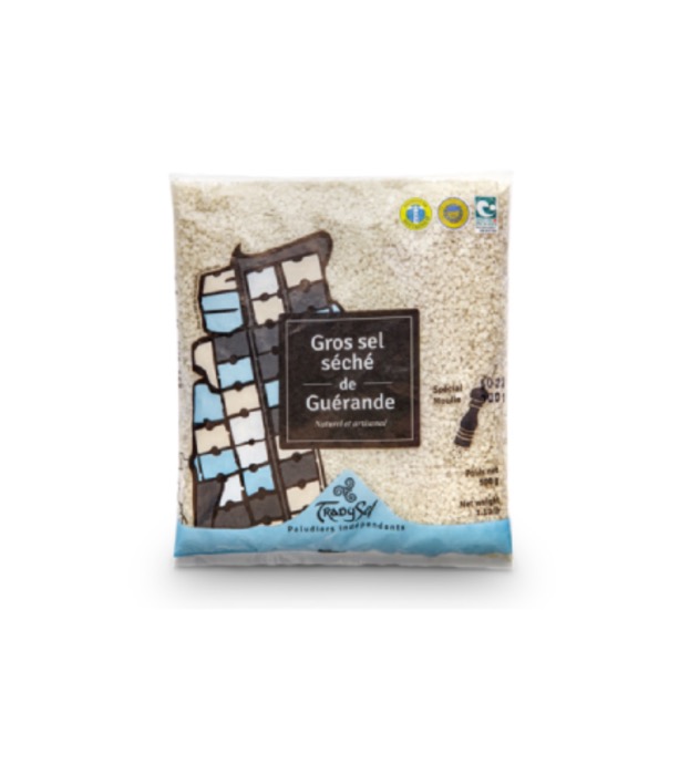 Trad Y Sel Gros Sel de Guérande Spécial Moulin 500g/Sac