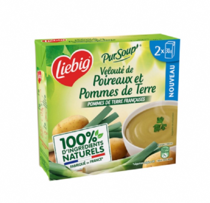 Velouté Poireaux Pommes de Terre LIEBIG 2 x 30cl soit 60cl/Boite