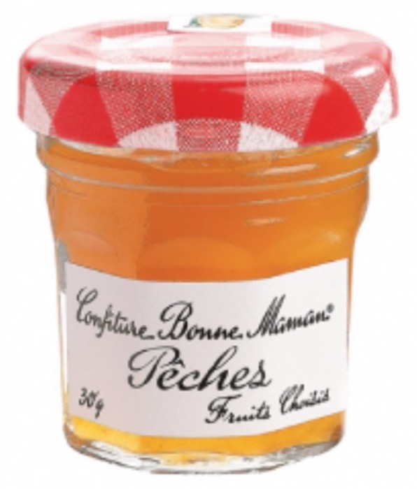 Confiture de Pêche Bonne Maman 30g/Pot