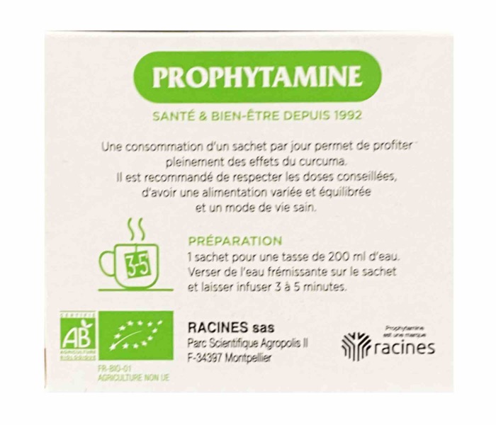  Infusion Prophytamine Défenses Natuelles BIO 20 Sachets/Boite