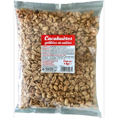 Cacahuètes Grillées et Salées 1kg