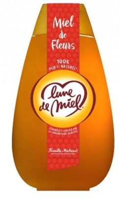 Miel de Fleurs Lune de Miel 1kg/Pot