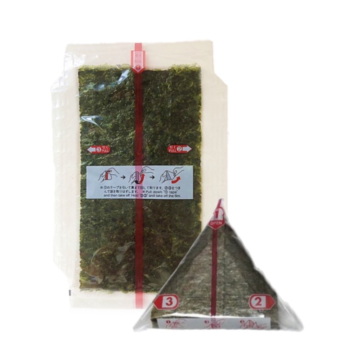 Nori Algues pour Onigiri 100 Feuilles/Sachet