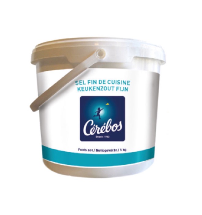 Sel Fin Cerebos 5kg/Seau