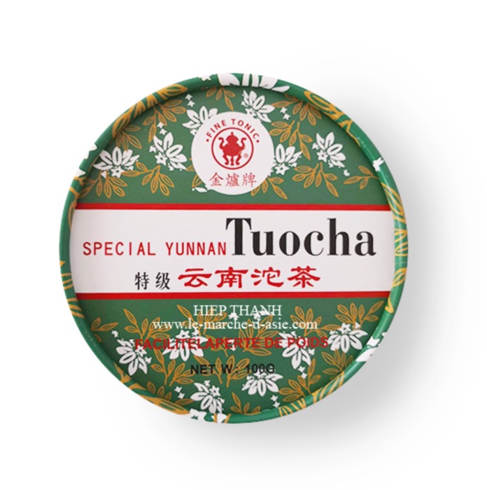 Thé de Yunnan Tuocha 100g/Boite