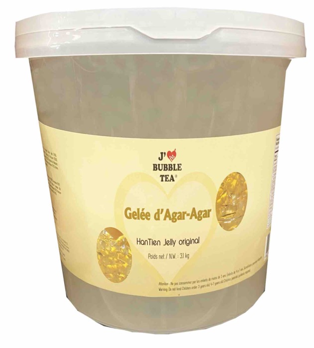 Gelée pour Bubble Tea Gelée d'Agar-Agar 3,10kg/Bidon